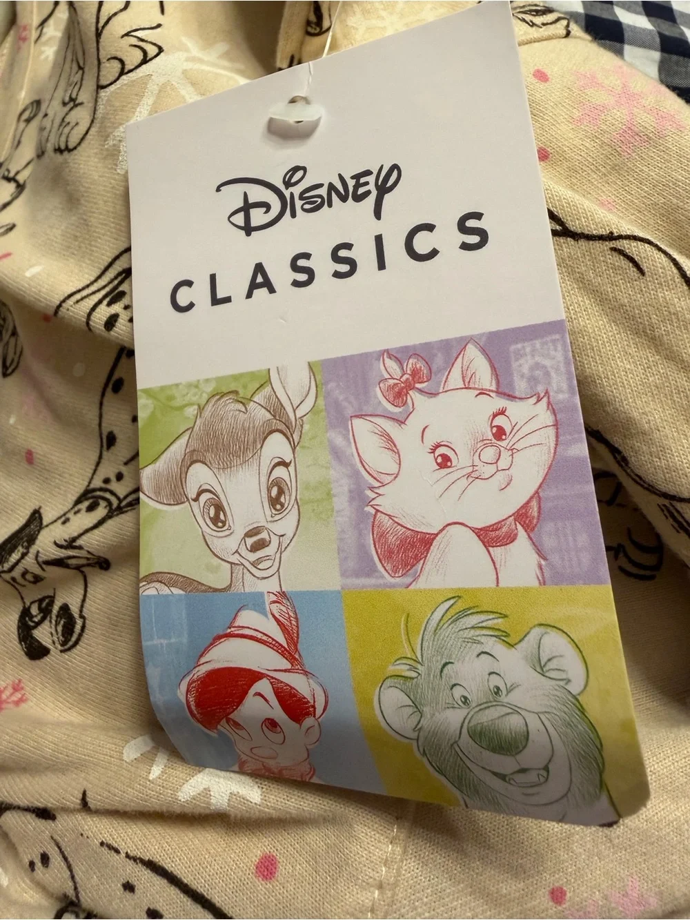 Disney Classics Tan Disney Dogs Long Sleeve Dress NWT Size 5T